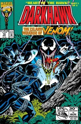 Buy Darkhawk Vol:1 #14 1992 Venom • 9.95£