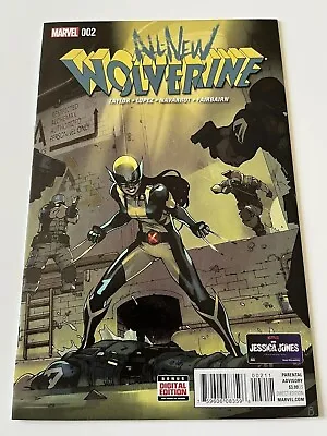 Buy All New Wolverine #2 1st App Honey Badger Gabby Marvel Comics • 50£