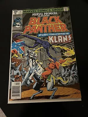 Buy Marvel Premiere Featuring Black Panther #52 Key Issue • 23.98£
