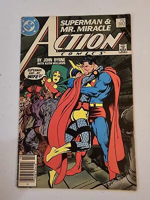 Buy Action Comics #593  (DC, 1985)NEWSSTAND Controversial Superman Film - VG • 5.53£