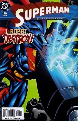 Buy Superman #190 (1987-2006) DC Comics • 2.71£