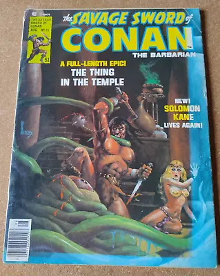 Buy The Savage Sword Of Conan #13 Marvel / Curtis Magazine 1976 • 1.99£