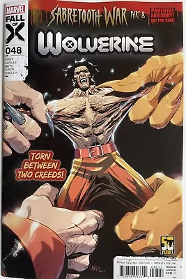Buy Wolverine #48 (2024) Sabretooth War Pt. 8 • 5.75£