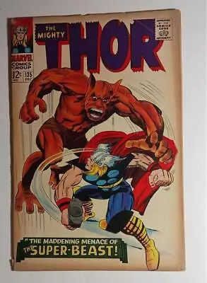 Buy Mighty Thor  #135 Dec 1966 Marvel Comics Origin High Evolutionary Vg/f 5.0 • 35.15£