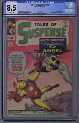 Buy Tales Of Suspense # 49 Marvel 1964 1st X-Men Crossover , CGC 8.5 ( VERY FINE + ) • 1,469.54£