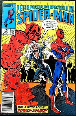 Buy SPECTACULAR SPIDER-MAN #89 FANTASTIC FOUR CAPTAIN AMERICA KINGPIN Marvel Comics • 4.99£