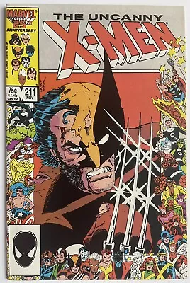Buy Uncanny X-Men #211 (1986) Mutant Massacre Tie-In • 12.95£