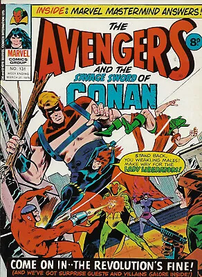 Buy The Avengers 131, Marvel Uk (1976) • 1.99£
