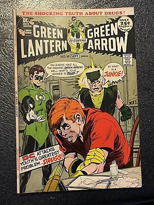 Buy GREEN LANTERN #85 NEAL ADAMS CLASSIC DRUG ISSUE KEY ISSUE Dc Comics • 369.77£