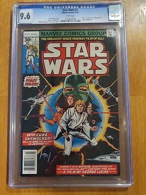 Buy Marvel Star Wars 1 CGC 9.6 White Pages • 1,250£