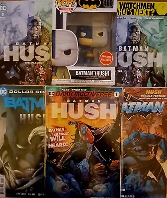 Buy Batman Hush Lot: Batman Day/hush Special/double Feature/tales From + Funko (460) • 92.40£