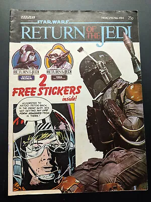 Buy Return Of The Jedi No 74 November 17th 1984, Star Wars Weekly UK Marvel Comic  • 15.99£