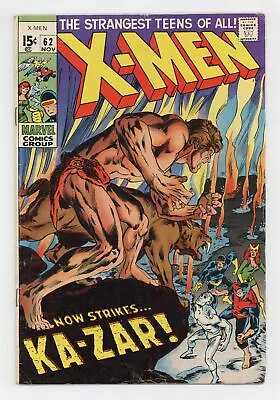 Buy Uncanny X-Men #62 VG+ 4.5 1969 • 36.78£