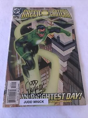 Buy DC Comic Green Lantern #151 Signed By Judd Winick • 10.45£