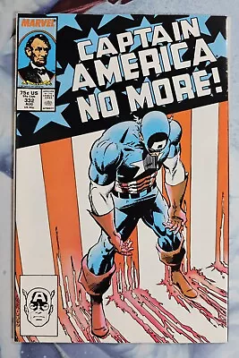 Buy Captain America #332. 1987. VF. Marvel Comics • 7.91£