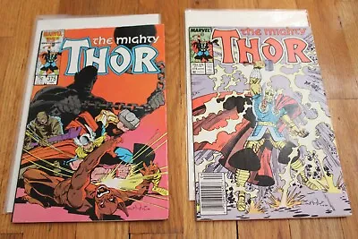 Buy Thor #375 & 378  (Marvel Comics) 1987 Lot Comic Books • 8.63£
