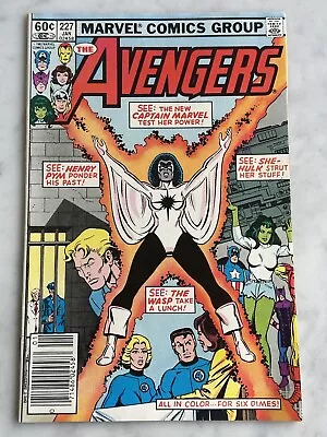Buy Avengers #227 2nd Monica! VF/NM 9.0 - Buy 3 For FREE Shipping! (Marvel, 1983) • 13.05£