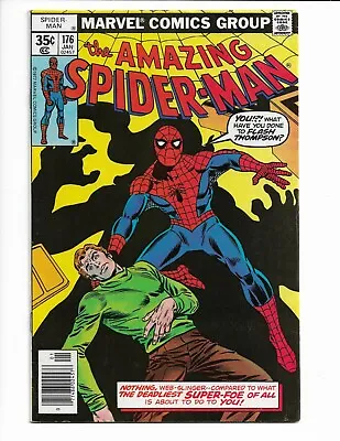 Buy Amazing Spider-man 176 - F/vf 7.0 - 1st Green Goblin - Mary Jane Watson (1978) • 19.77£