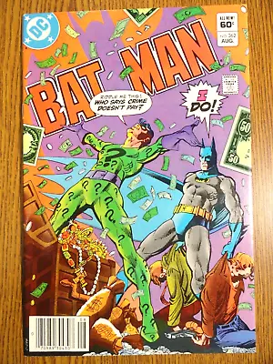Buy Batman #362 Newsstand Hannigan Cover Riddler Origin Key 1st Print Detective DC • 22.38£
