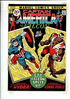 Buy Captain America #144 (8.0) Cap And The Falcon Split Up!! 1971 • 16.08£
