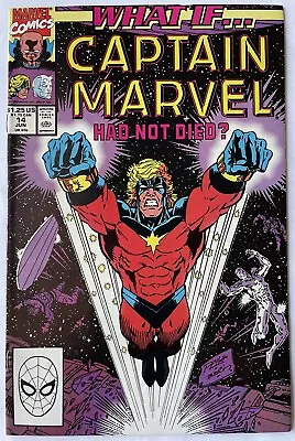 Buy What If…? #14 • What If Captain Marvel Had Not Died? Ron Lim Cover (Marvel 1990) • 2.36£
