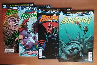 Buy Aquaman #9,10,11,12 - DC Comics Rebirth 1st Prints • 8.50£