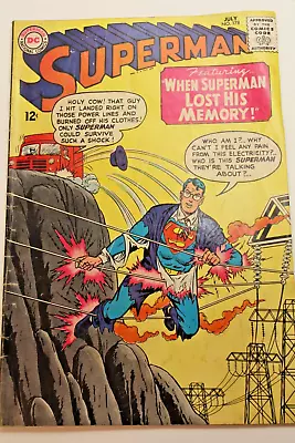 Buy DC Comics Superman July 1965 No 178 When Superman Lost His Memory Vintage Gift • 11.98£