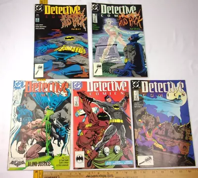 Buy Detective Comics #599 602 603 605 606 Comic Book Lot 1980s VF/NM • 14.98£