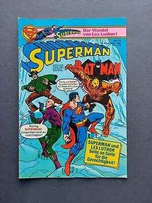 Buy EHAPA COMIC / SUPERMAN BATMAN Issue 24 From 1980 (with Collection Corner) / Z1-2 • 5.07£