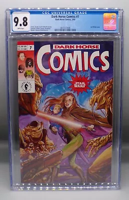 Buy CGC 9.8 Dark Horse Comics #7 Star Wars TALES OF THE JEDI Old Republic EVIL DEAD • 51.95£