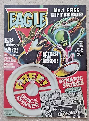 Buy Eagle Comic #1  27 March 1982  Dan Dare, Doomlord ++  VG?   No Free Gift • 6.99£