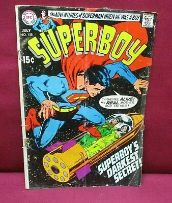 Buy July, 1969  DC Superman Comics No. 158, Superboy,  Superboy's Darkest Secret!  • 11.88£