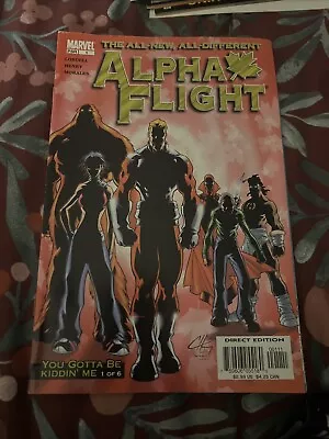 Buy ALPHA FLIGHT 2004 Series (ALL-NEW, ALL-DIFFERENT)#1 Unread Comic Book • 5£