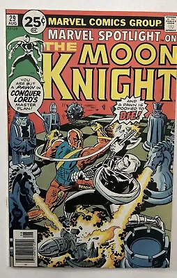 Buy Marvel Spotlight On The Moon Knight #29 ~ 1976 Marvel ~ Lots Of Pics  • 26.03£