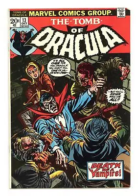 Buy Tomb Of Dracula #13 VG+ 4.5 1973 • 66.35£