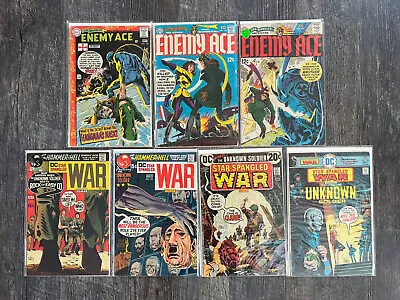 Buy DC Comics - Star Spangled War Stories Enemy Ace Lot Of 7 Comics FR-VG 1960s JP • 86.96£