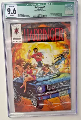 Buy Harbinger #1 CGC 9.6 Valiant Comic Book  1992 1st App Of Harbinger Team Shooter • 119.92£
