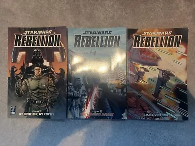 Buy Star Wars Graphic Novels: Rebellion 1-3 • 25£