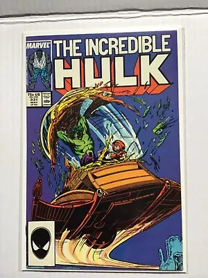 Buy Incredible Hulk # 331 First Intelligent Grey Hulk First Print Marvel Comic  • 29.95£