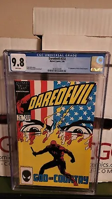 Buy Daredevil 232 CGC 9.8 1st Nuke L@@K! • 140.75£