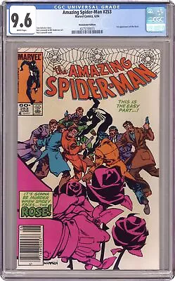 Buy Amazing Spider-Man #253N CGC 9.6 Newsstand 1984 4375193015 • 63.16£