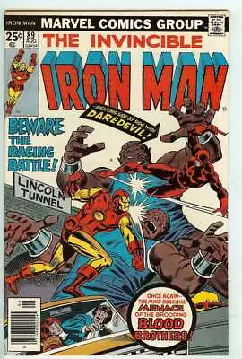 Buy Iron Man #89 7.5 // Daredevil & Blood Brothers Appearance 1976 • 28.78£