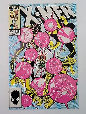 Buy The Uncanny X-Men 188 NM 1st Appearance Of The Adversary ~ Chris Claremont 1984 • 8.69£