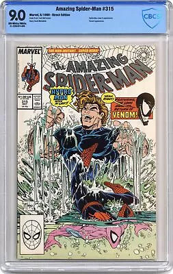 Buy Amazing Spider-Man #315 CBCS 9.0 1989 21-22BC9F4-009 • 83.95£
