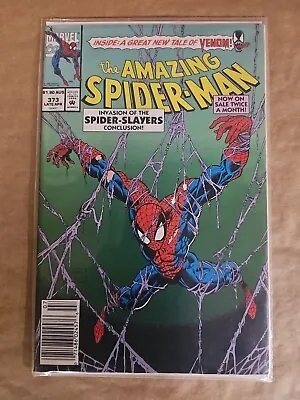Buy Amazing Spider-Man #373 1992 Marvel Comics Unread VF VENOM • 1.62£