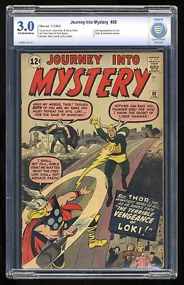 Buy Journey Into Mystery #88 CBCS GD/VG 3.0 2nd Appearance Loki! Thor! Marvel 1963 • 245.45£