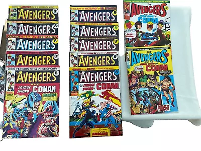 Buy Marvel Comics UK (1975) The Avengers Bundle : Issues 100-111 • 5£