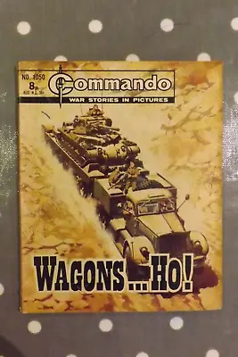 Buy COMMANDO COMIC WAR STORIES IN PICTURES No.1050 WAGONS...HO! GN984 • 7.99£