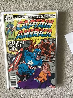 Buy CAPTAIN AMERICA - THE FLAME AND THE FURY! - #232 APR - Fine-  • 3.95£