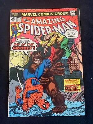 Buy Amazing Spider-Man #139 (1974) 1st Grizzly • 12.06£